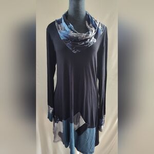 NWT Inside Out, Dress Black Vienna, Sz M